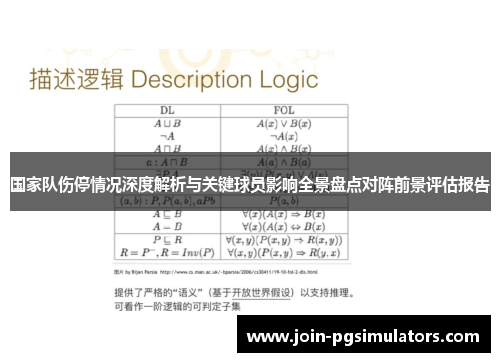 国家队伤停情况深度解析与关键球员影响全景盘点对阵前景评估报告