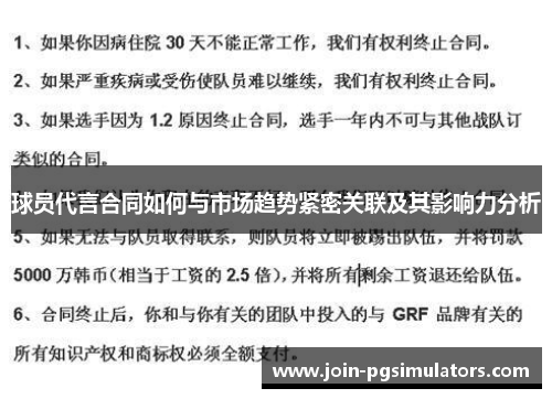球员代言合同如何与市场趋势紧密关联及其影响力分析